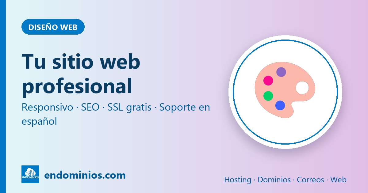 Diseño web profesional: moderno, responsivo y optimizado para buscadores