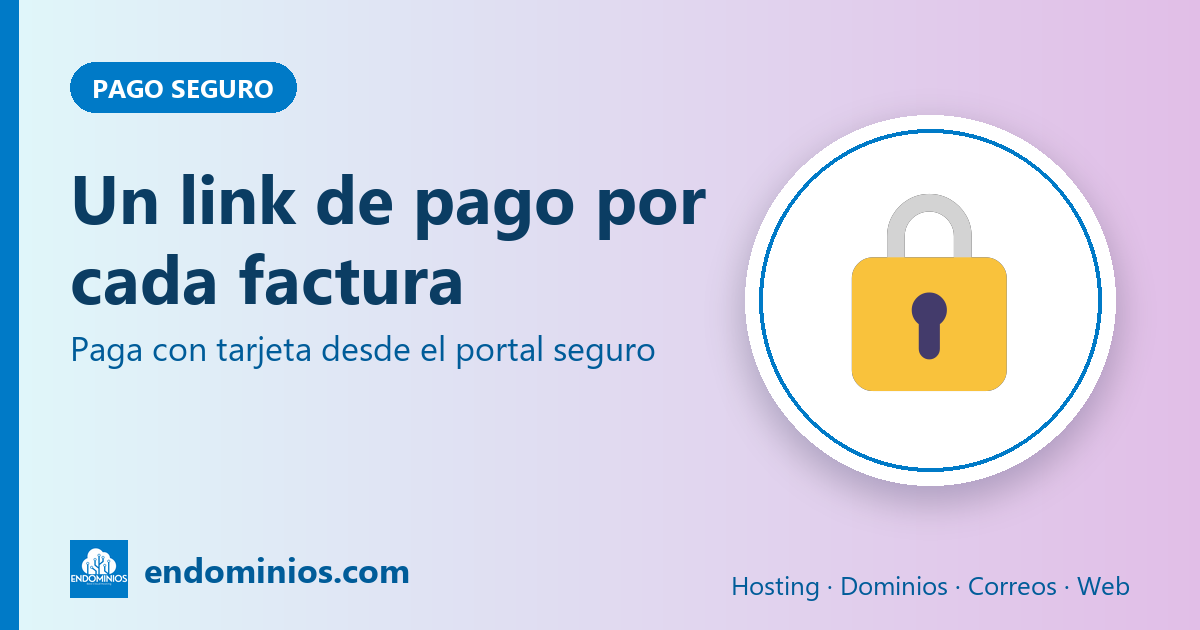 Paga con tarjeta desde tu factura: un link seguro para cada pago